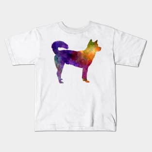 Kishu in watercolor Kids T-Shirt